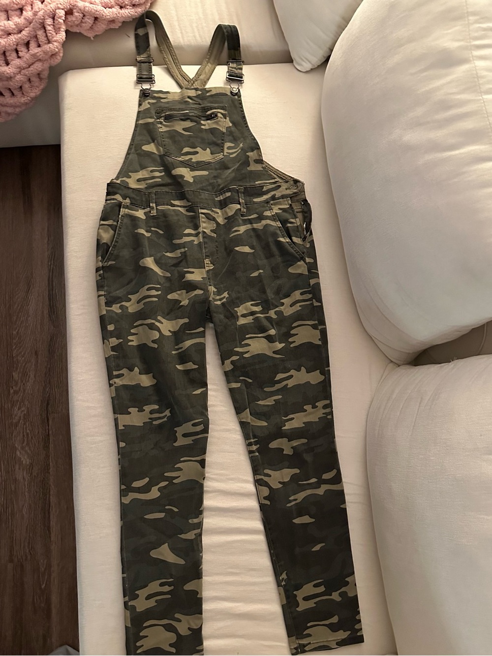 Camo overalls